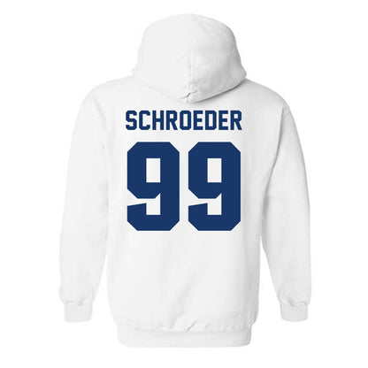 Drake - NCAA Football : Ryan Schroeder - Classic Shersey Hooded Sweatshirt-1