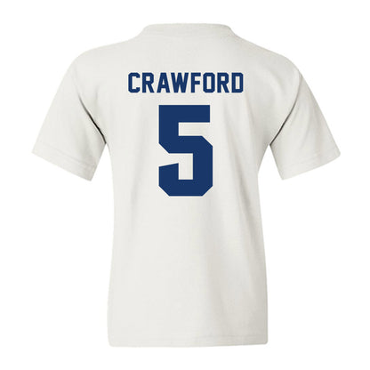 Drake - NCAA Women's Basketball : Mya Crawford - Classic Shersey Youth T-Shirt-1