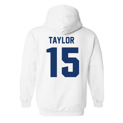 Drake - NCAA Women's Basketball : Maggie Taylor - Classic Shersey Hooded Sweatshirt-1