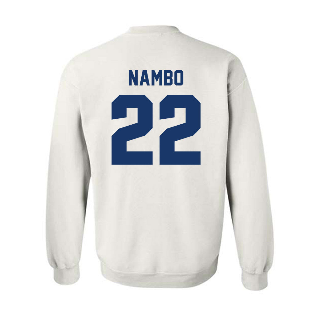 Drake - NCAA Men's Soccer : Valdemar Nambo - Classic Shersey Crewneck Sweatshirt-1