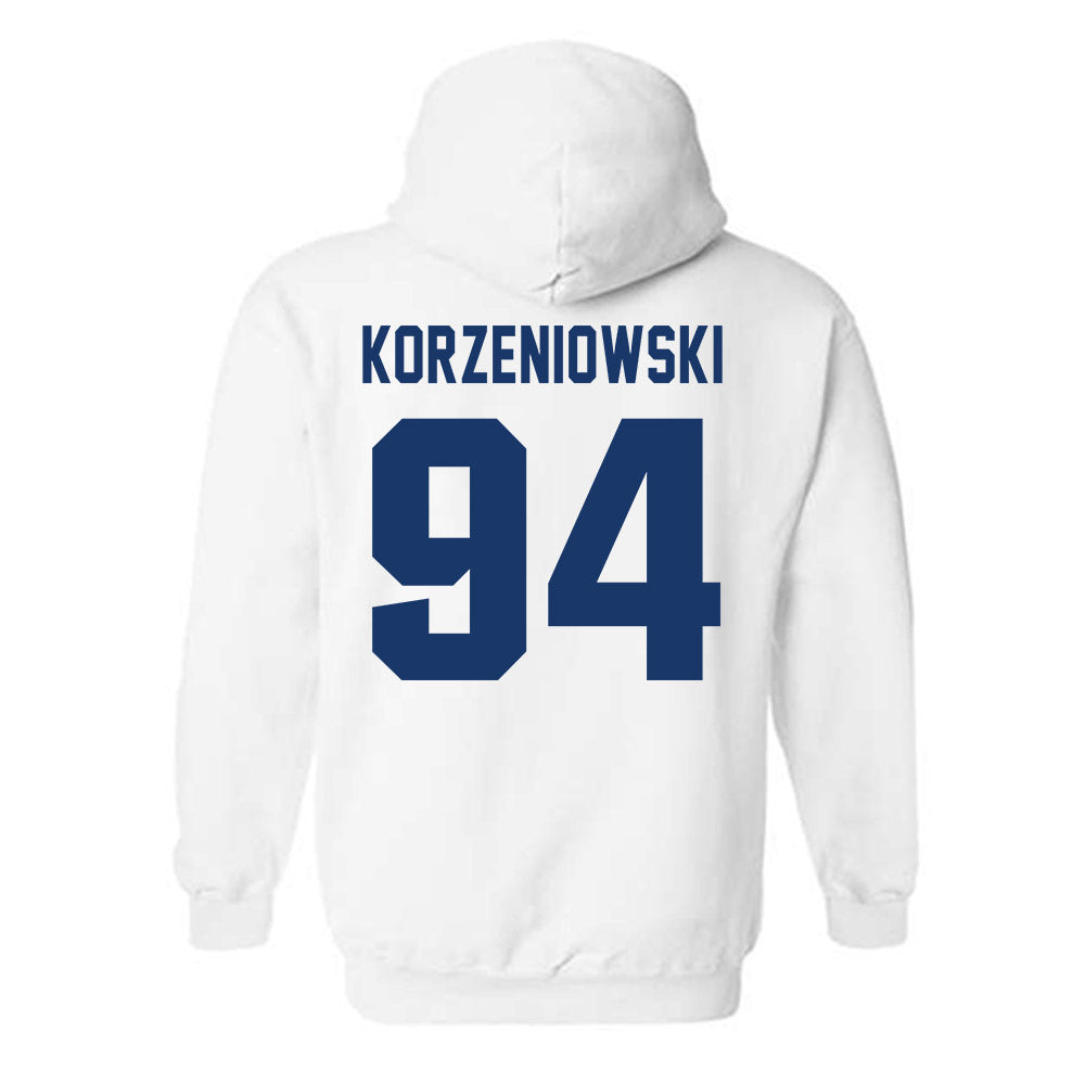 Drake - NCAA Football : Nolan Korzeniowski - Classic Shersey Hooded Sweatshirt-1