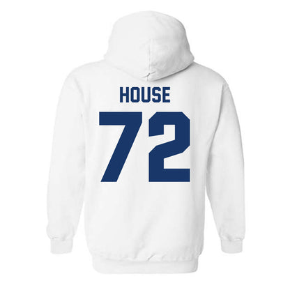 Drake - NCAA Football : Isaac House - Classic Shersey Hooded Sweatshirt-1