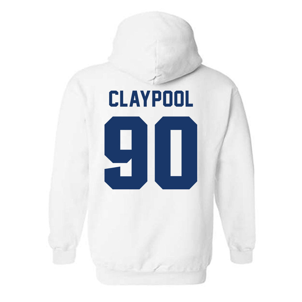 Drake - NCAA Football : Finn Claypool - Classic Shersey Hooded Sweatshirt-1