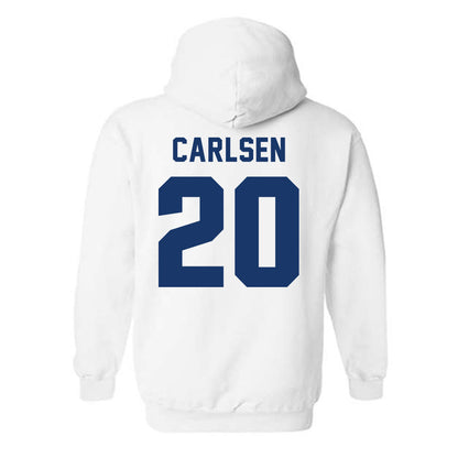 Drake - NCAA Women's Basketball : Lexi Carlsen - Classic Shersey Hooded Sweatshirt-1