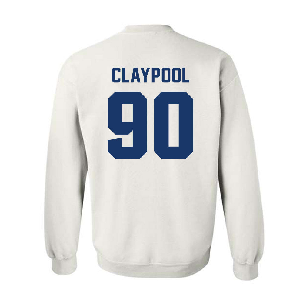 Drake - NCAA Football : Finn Claypool - Classic Shersey Crewneck Sweatshirt-1