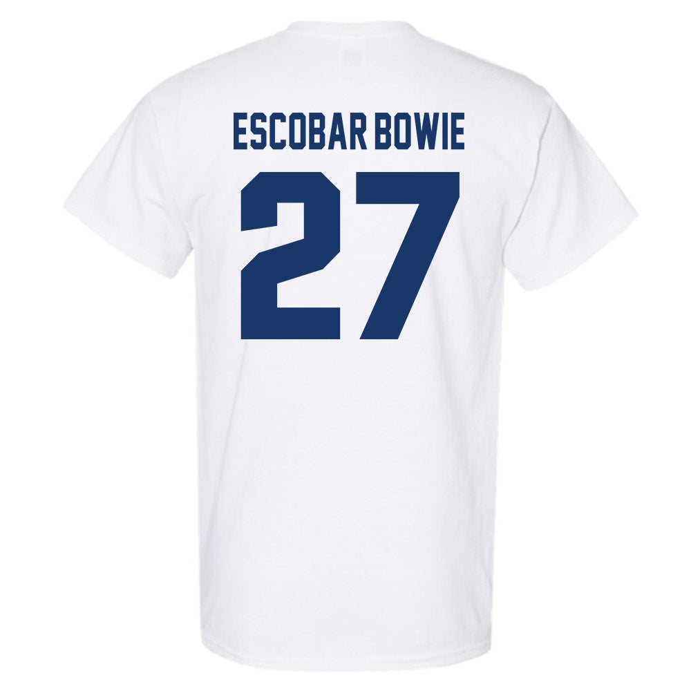 Drake - NCAA Men's Soccer : Zacarias Escobar-Bowie - Classic Shersey T-Shirt-1