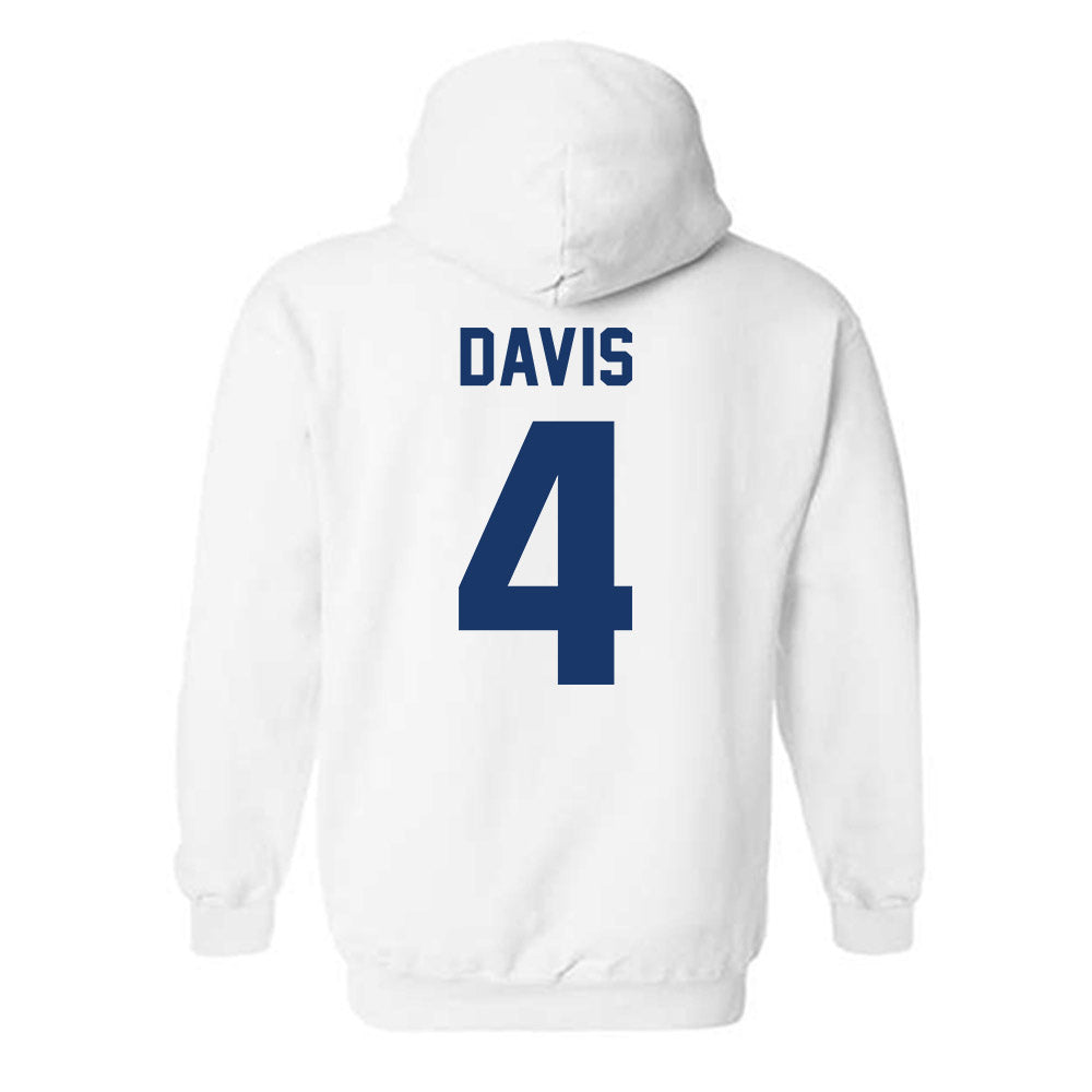 Drake - NCAA Women's Volleyball : Aniyah Davis - Classic Shersey Hooded Sweatshirt-1