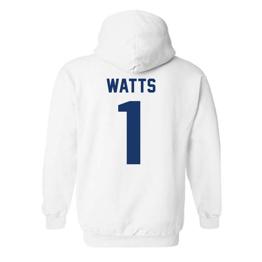 Drake - NCAA Softball : Natalee Watts - Classic Shersey Hooded Sweatshirt-1