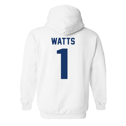 Drake - NCAA Softball : Natalee Watts - Classic Shersey Hooded Sweatshirt-1