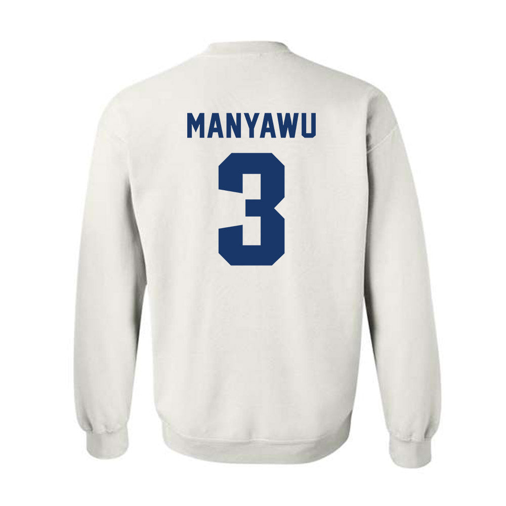 Drake - NCAA Men's Basketball : Cameron Manyawu - Classic Shersey Crewneck Sweatshirt-1