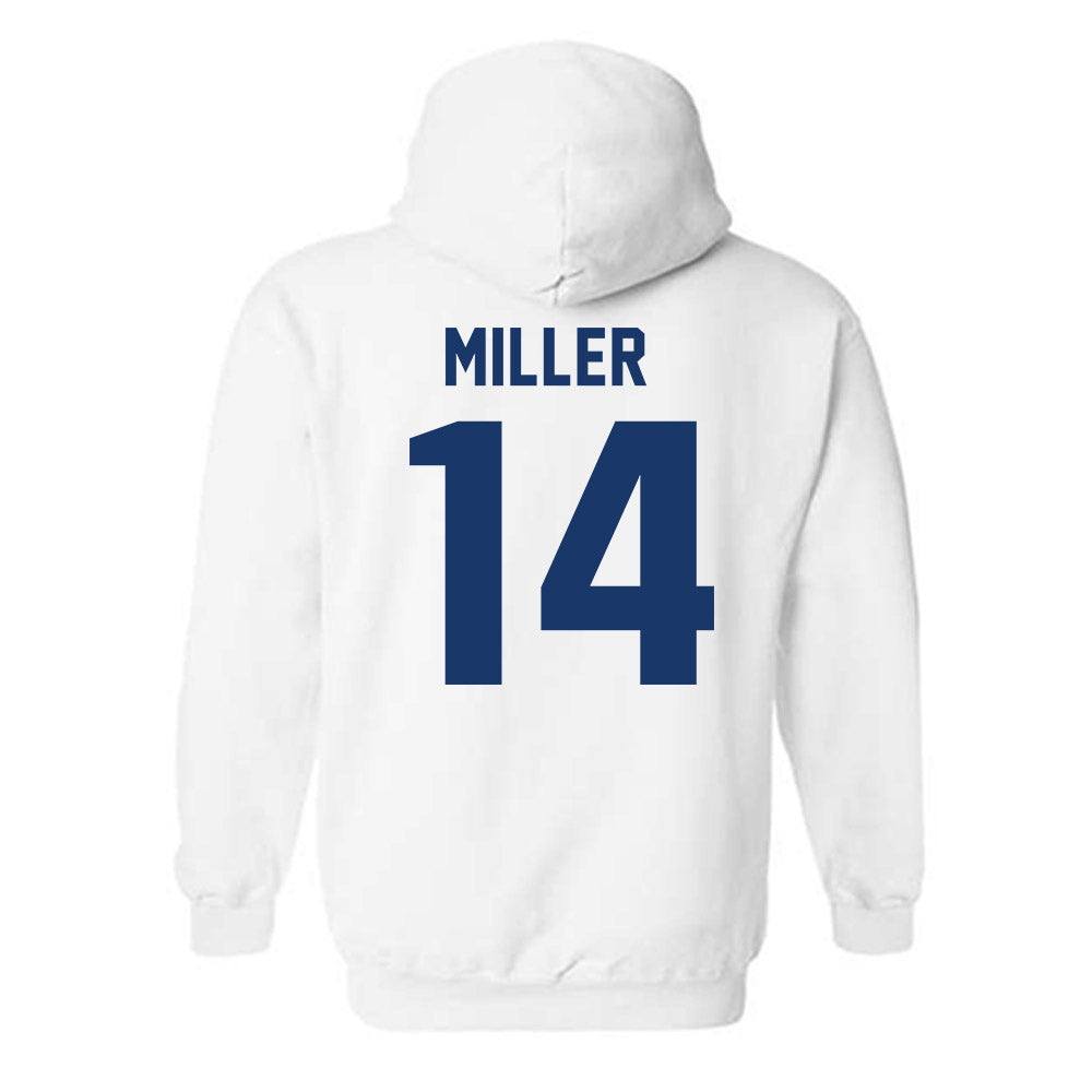 Drake - NCAA Women's Basketball : Anna Miller - Classic Shersey Hooded Sweatshirt-1