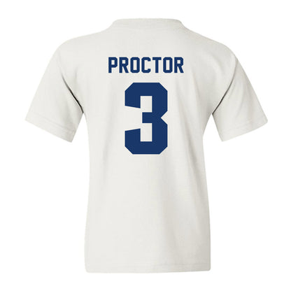 Drake - NCAA Football : Taye Proctor - Classic Shersey Youth T-Shirt-1