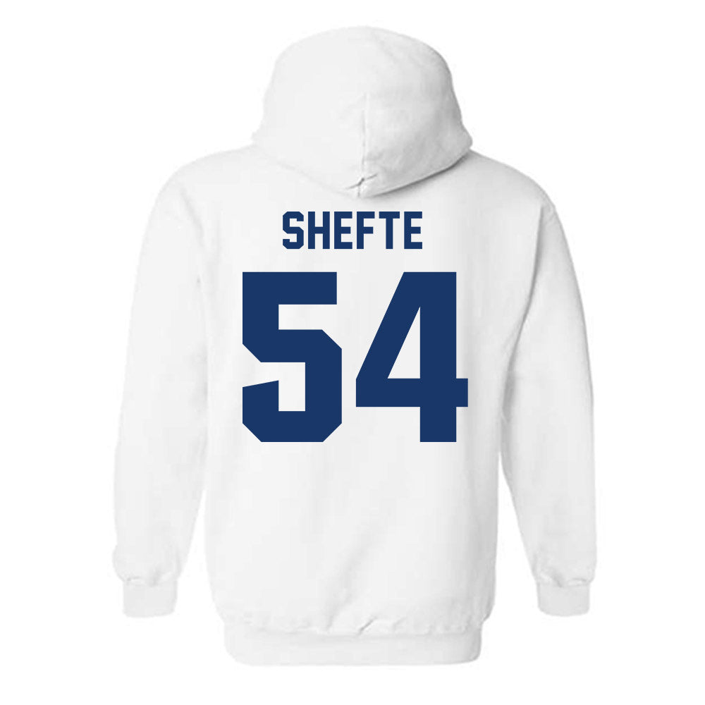 Drake - NCAA Football : Tom Shefte - Classic Shersey Hooded Sweatshirt-1