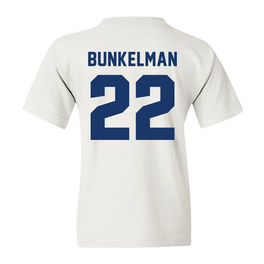 Drake - NCAA Football : Derrick Bunkelman - Classic Shersey Youth T-Shirt-1