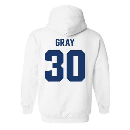 Drake - NCAA Women's Basketball : Taedyn Gray - Classic Shersey Hooded Sweatshirt-1