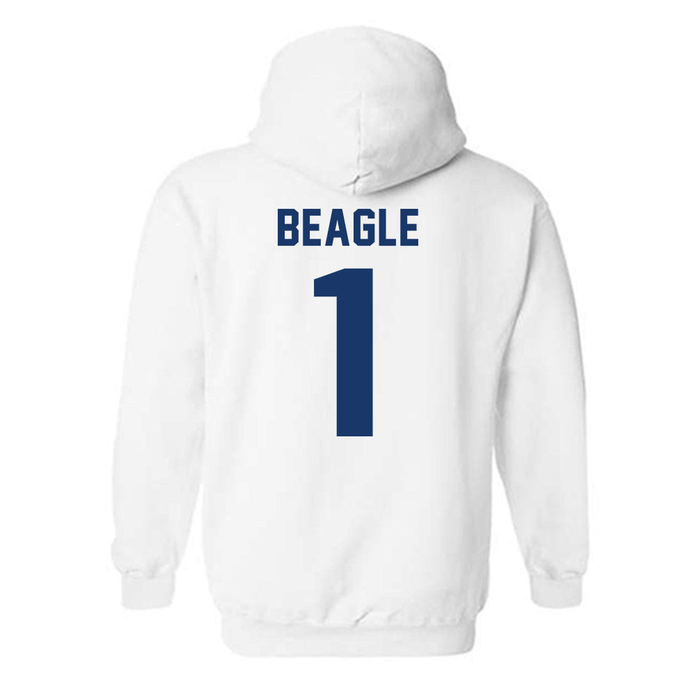 Drake - NCAA Women's Volleyball : Addison Beagle - Classic Shersey Hooded Sweatshirt-1