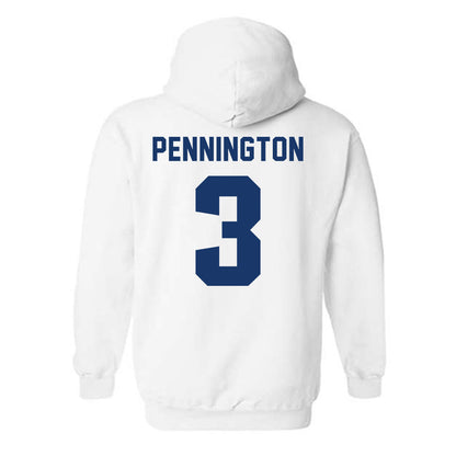 Drake - NCAA Women's Soccer : Alanna Pennington - Classic Shersey Hooded Sweatshirt-1