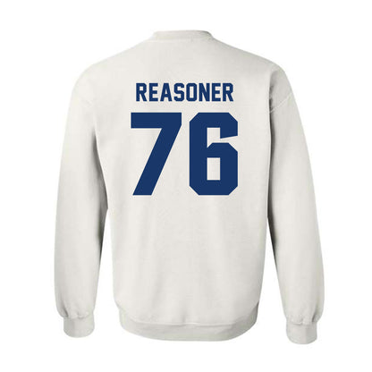 Drake - NCAA Football : Jackson Reasoner - Classic Shersey Crewneck Sweatshirt-1