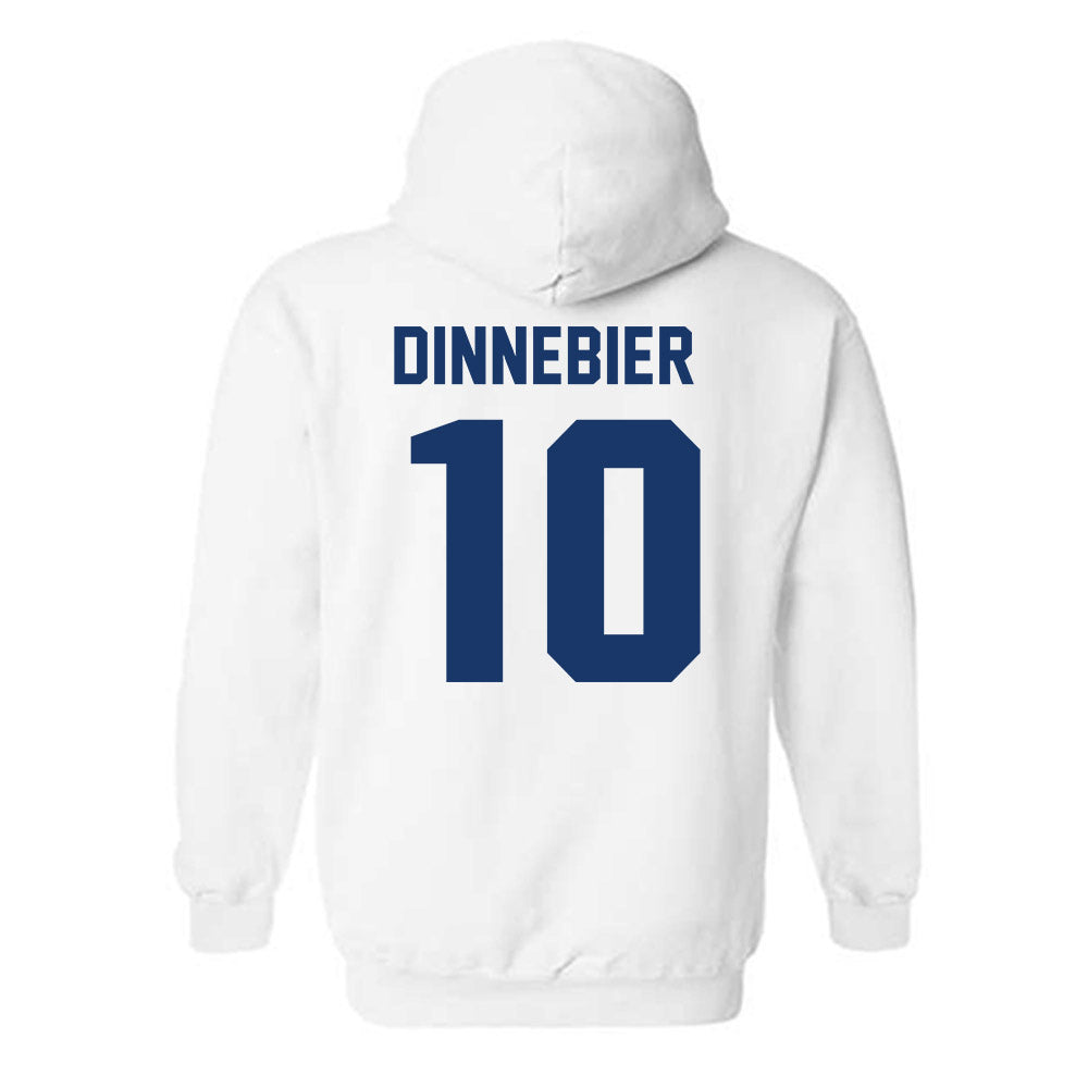 Drake - NCAA Women's Basketball : Katie Dinnebier - Classic Shersey Hooded Sweatshirt-1