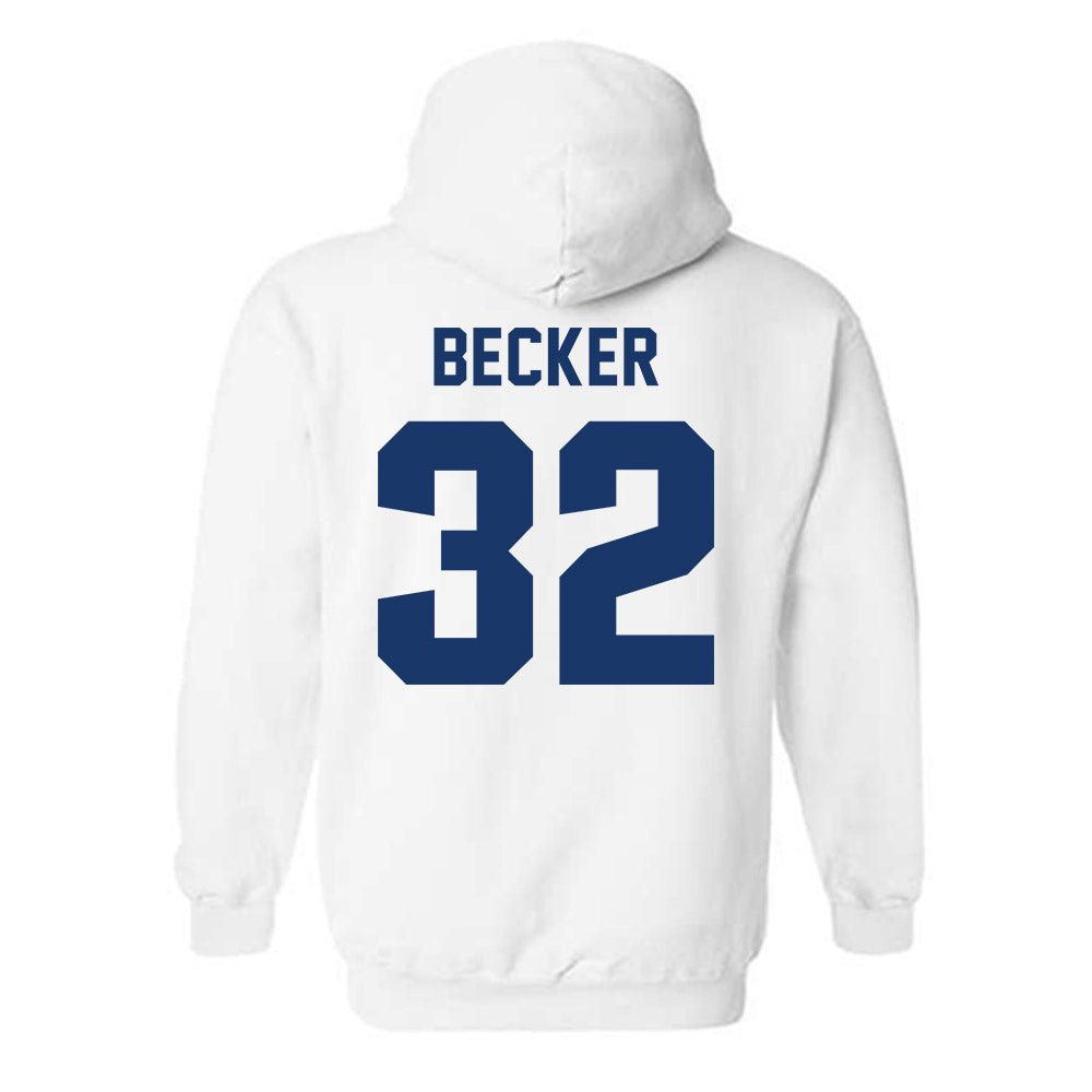 Drake - NCAA Women's Basketball : Courtney Becker - Classic Shersey Hooded Sweatshirt-1