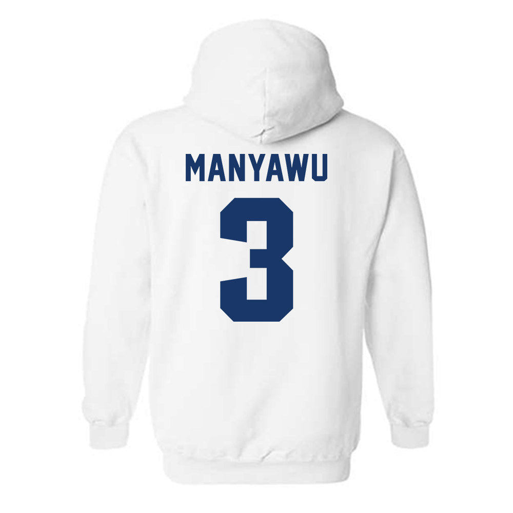 Drake - NCAA Men's Basketball : Cameron Manyawu - Classic Shersey Hooded Sweatshirt-1