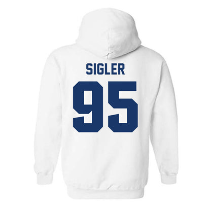 Drake - NCAA Football : Cole Sigler - Classic Shersey Hooded Sweatshirt-1