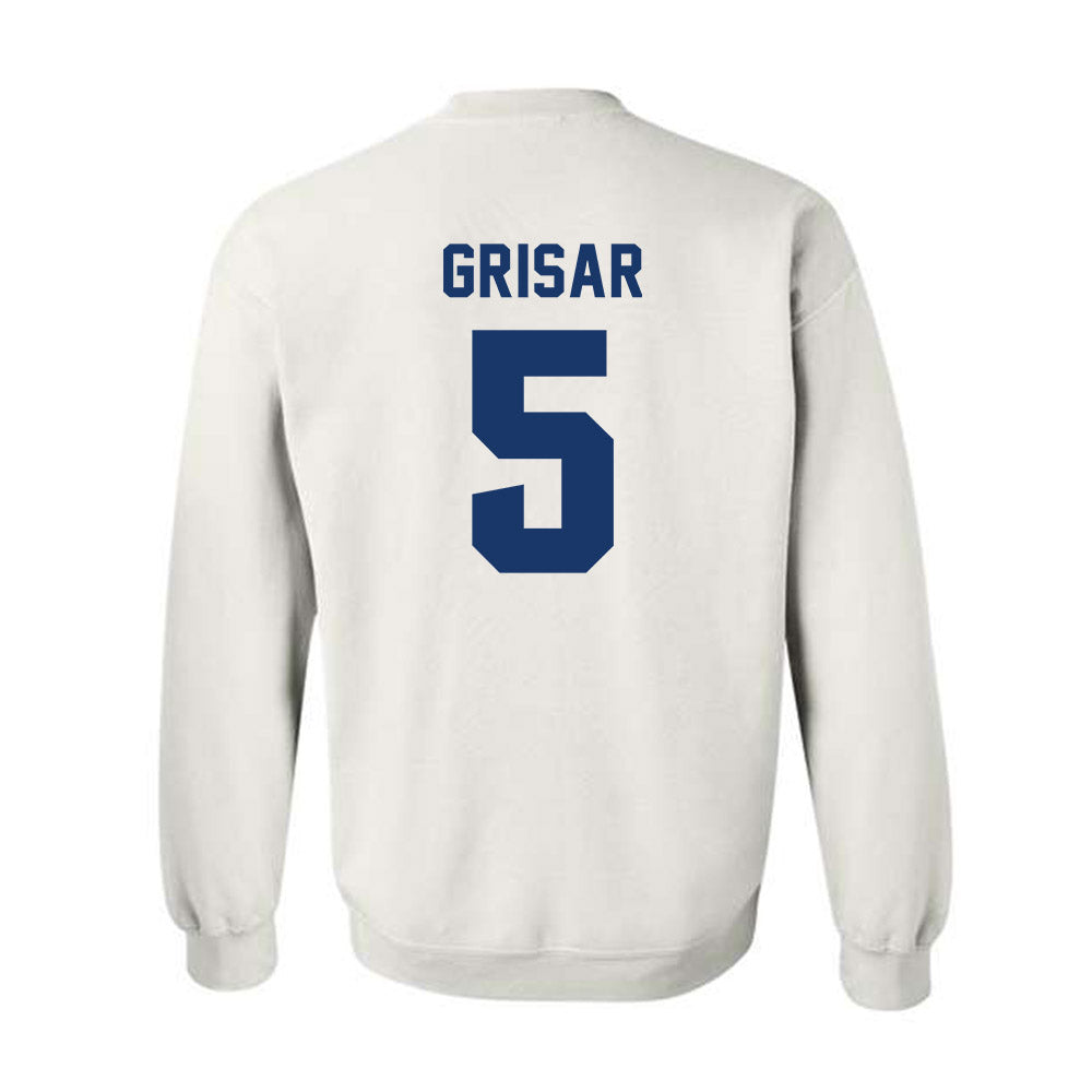 Drake - NCAA Football : CJ Grisar - Classic Shersey Crewneck Sweatshirt-1