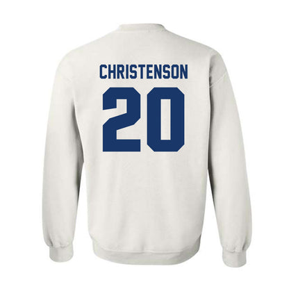 Drake - NCAA Women's Basketball : Emily Christenson - Classic Shersey Crewneck Sweatshirt-1