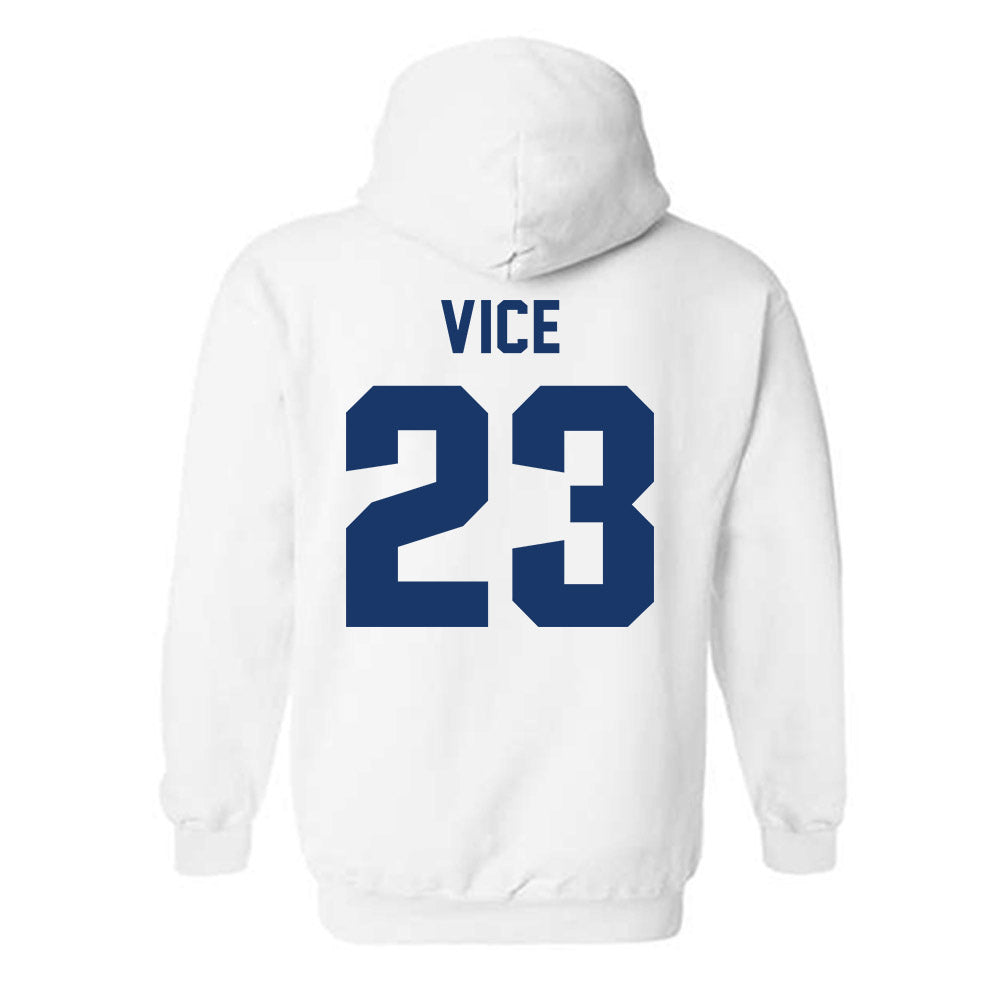 Drake - NCAA Women's Basketball : Quinn Vice - Classic Shersey Hooded Sweatshirt-1