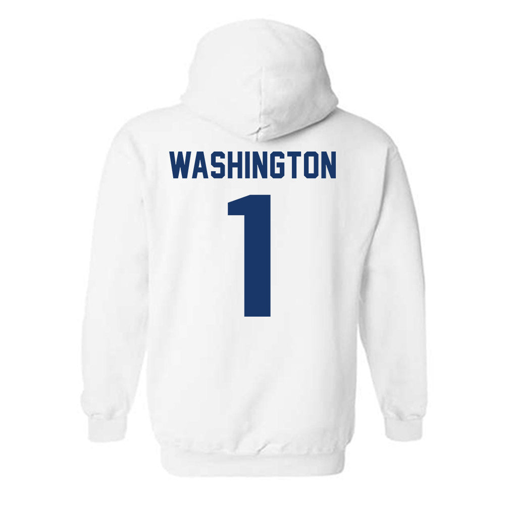 Drake - NCAA Football : Xavier Washington - Classic Shersey Hooded Sweatshirt-1