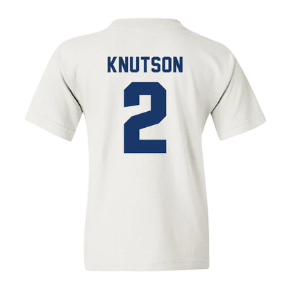 Drake - NCAA Women's Basketball : Grace Knutson - Classic Shersey Youth T-Shirt-1