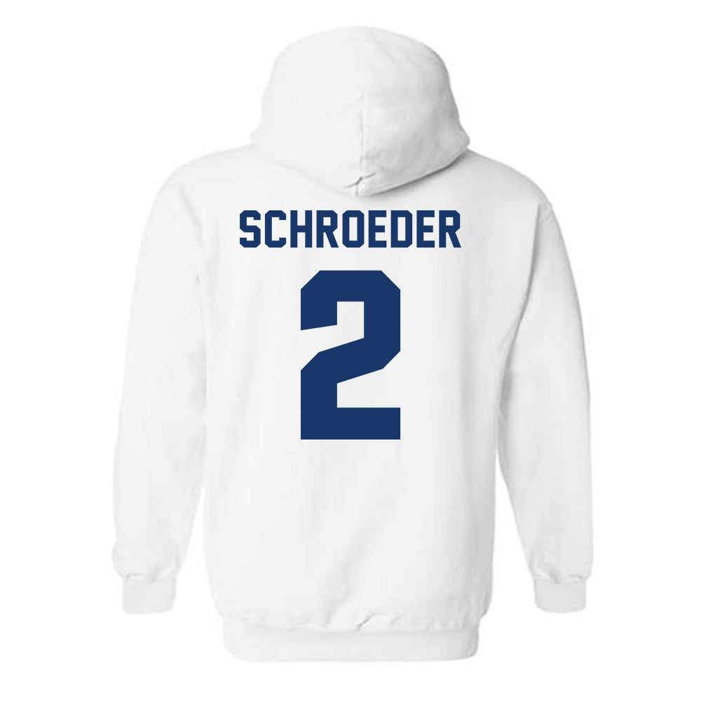 Drake - NCAA Women's Volleyball : Gabrielle Schroeder - Classic Shersey Hooded Sweatshirt-1