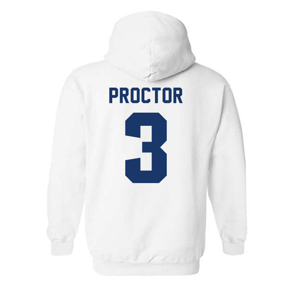 Drake - NCAA Football : Taye Proctor - Classic Shersey Hooded Sweatshirt-1