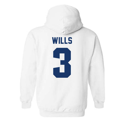 Drake - NCAA Women's Volleyball : Jada Wills - Classic Shersey Hooded Sweatshirt-1