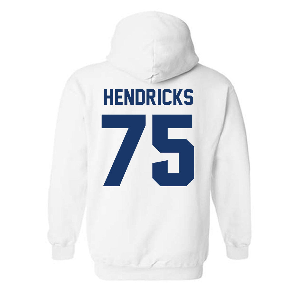 Drake - NCAA Football : Will Hendricks - Classic Shersey Hooded Sweatshirt-1