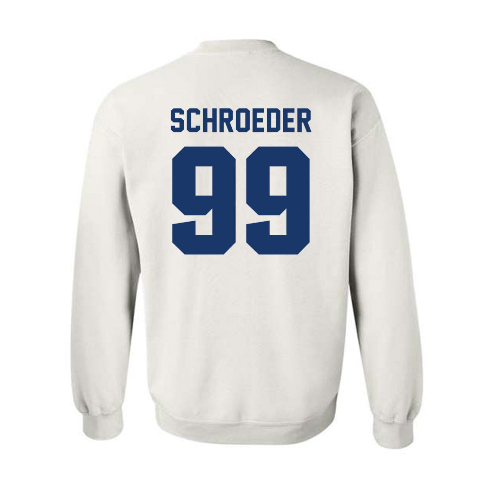 Drake - NCAA Football : Ryan Schroeder - Classic Shersey Crewneck Sweatshirt-1