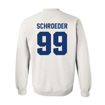 Drake - NCAA Football : Ryan Schroeder - Classic Shersey Crewneck Sweatshirt-1