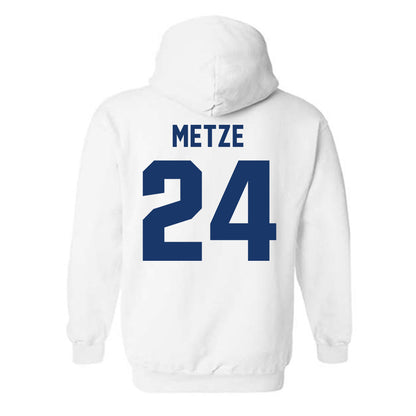 Drake - NCAA Football : Jake Metze - Classic Shersey Hooded Sweatshirt-1