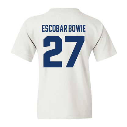 Drake - NCAA Men's Soccer : Zacarias Escobar-Bowie - Classic Shersey Youth T-Shirt-1