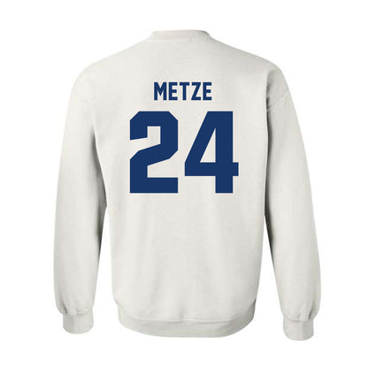 Drake - NCAA Football : Jake Metze - Classic Shersey Crewneck Sweatshirt-1