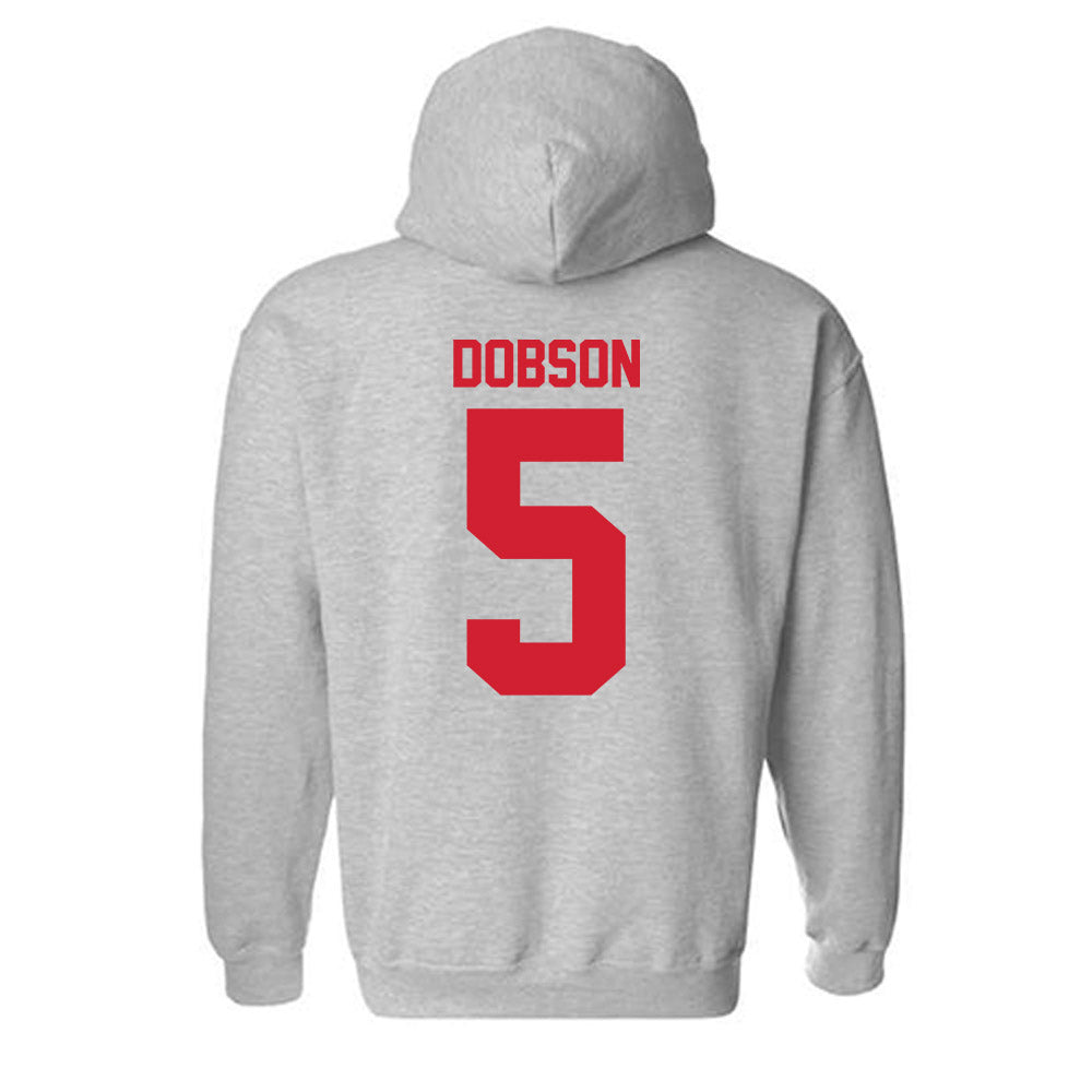 Louisiana - NCAA Baseball : Howard Dobson - Classic Shersey Hooded Sweatshirt-1