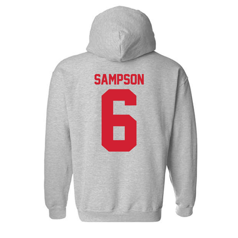 Louisiana - NCAA Football : Shelton Sampson - Classic Shersey Hooded Sweatshirt-1