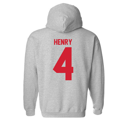 Louisiana - NCAA Women's Volleyball : Lindsey Henry - Classic Shersey Hooded Sweatshirt-1