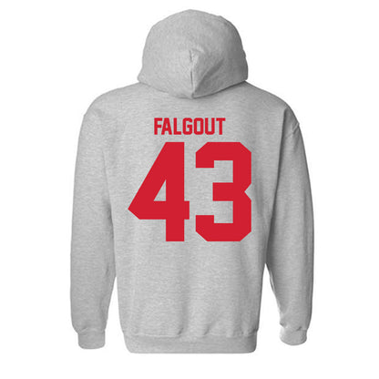 Louisiana - NCAA Football : Aiden Falgout - Classic Shersey Hooded Sweatshirt-1