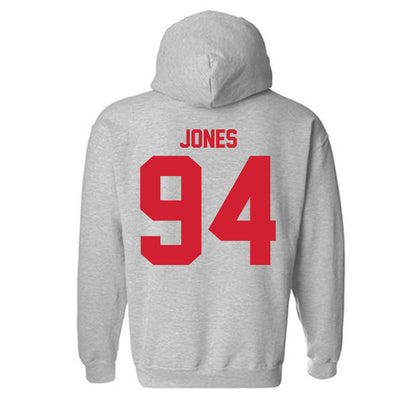 Louisiana - NCAA Football : Timahj Jones - Classic Shersey Hooded Sweatshirt-1
