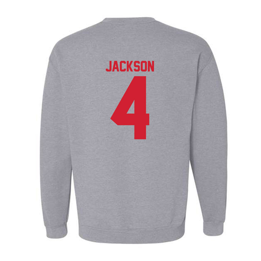 Louisiana - NCAA Women's Basketball : Jazmyne Jackson - Classic Shersey Crewneck Sweatshirt-1