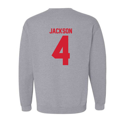 Louisiana - NCAA Women's Basketball : Jazmyne Jackson - Classic Shersey Crewneck Sweatshirt-1