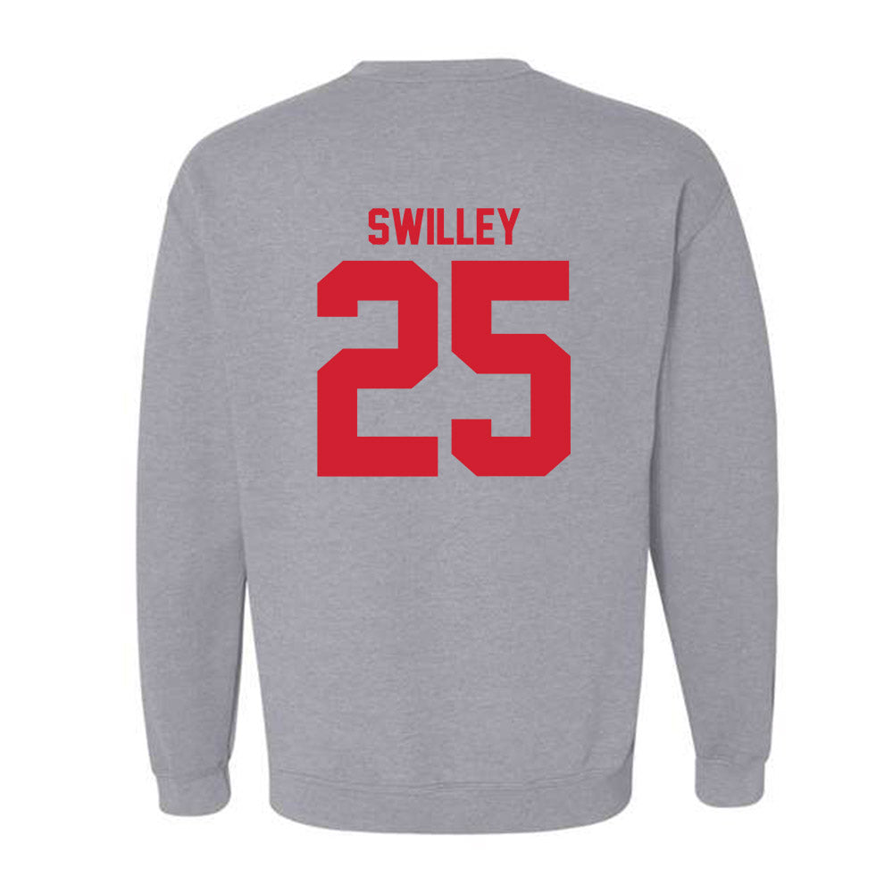 Louisiana - NCAA Football : Hutch Swilley - Classic Shersey Crewneck Sweatshirt-1