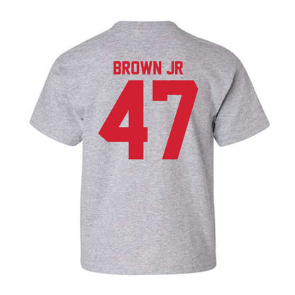 Louisiana - NCAA Football : Maurice Brown Jr - Classic Shersey Youth T-Shirt-1