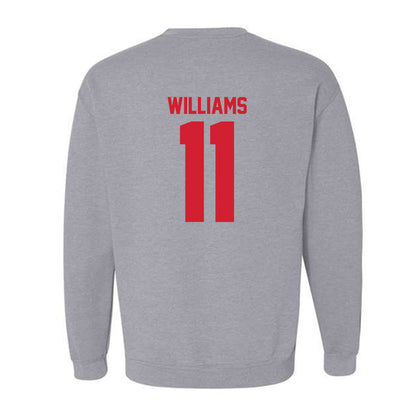 Louisiana - NCAA Women's Volleyball : Emily Williams - Classic Shersey Crewneck Sweatshirt-1